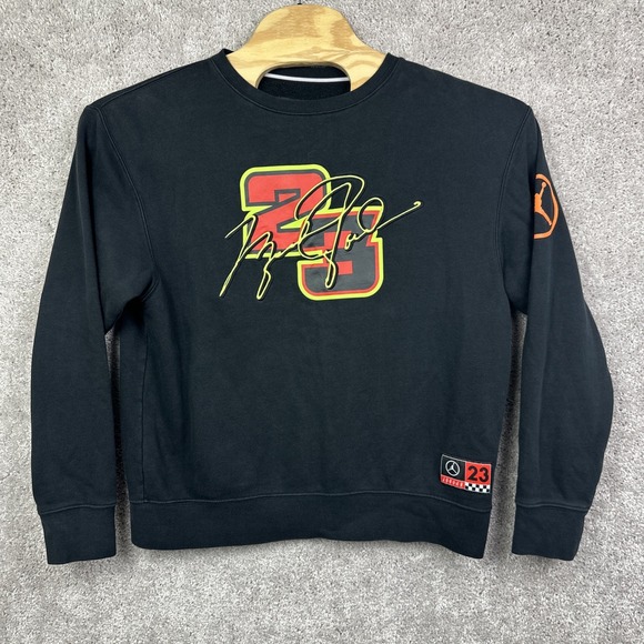 Jordan Other - Jordan SZ L Basketball Print Number Fleece Pullover Sweatshirt DD3877-010